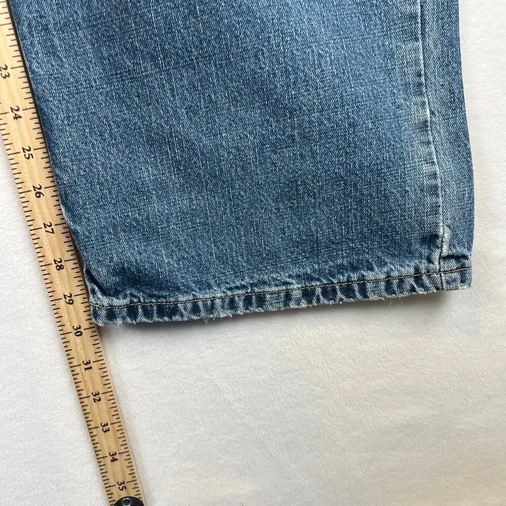 Vintage Polo Ralph Lauren Jeans Men 40x32 Y2K Grunge Streetwear Wide Leg 90s VTG